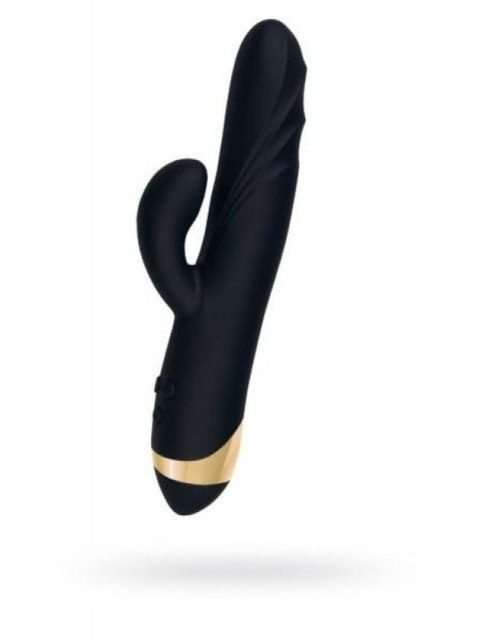 Wibrator Damski Wielofunkcyjny Czarny Króliczek Gulf