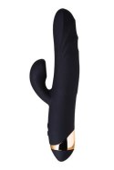 Wibrator Damski Wielofunkcyjny Czarny Króliczek Gulf
