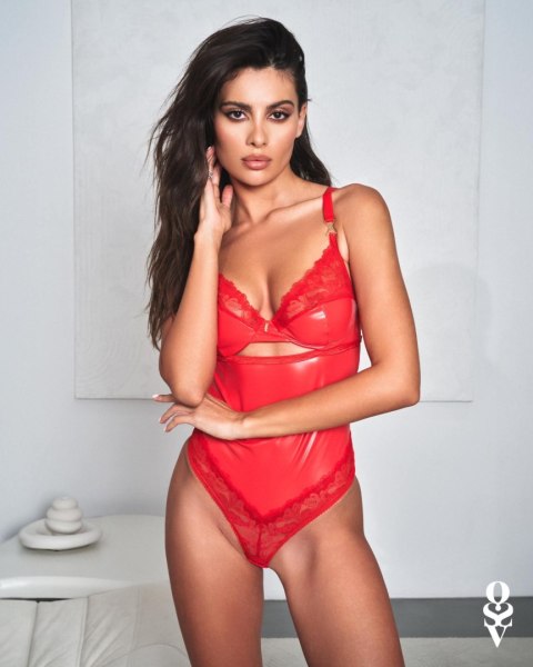 Obsessive Aliosa body L/XL czerwone red