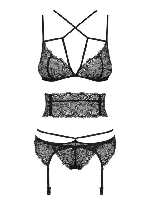 Obsessive -Frivolla komplet 4-częściowy S/M