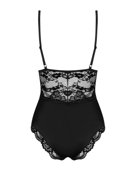 Piękne Czarne Body z Koronką Idealne na Prezent ObsessiveS/M