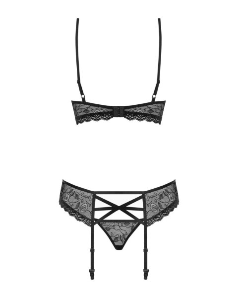 Obsessive 818-SEG-1 komplet 3-częściowy S/M