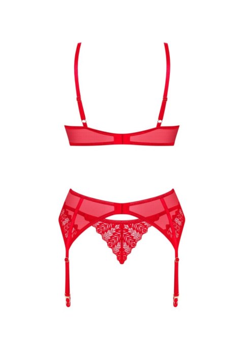 Obsessive Ingridia komplet 3-częściowy XL/2XL