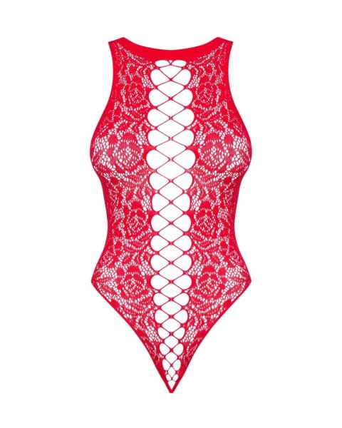 Obsessive B120 odważne body czerwone S/M/L