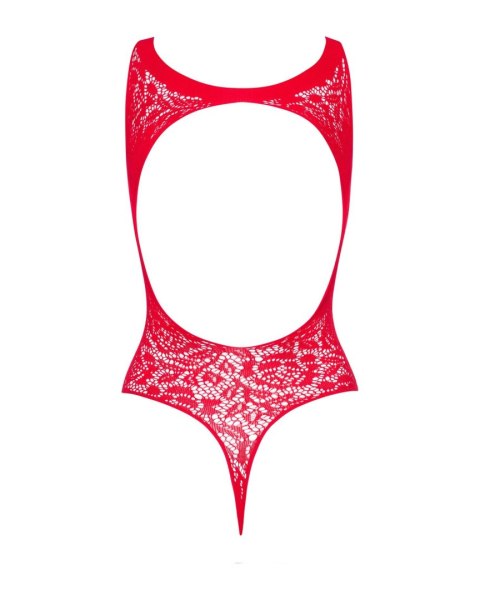 Obsessive B120 odważne body czerwone S/M/L