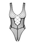 Obsessive  Zmysłowe koronkowe body B117 S/M/L czarne