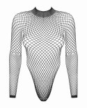 Body Damskie Siateczka Obsessive Czarne S/M/L