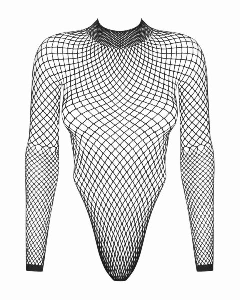 Body Damskie Siateczka Obsessive Czarne S/M/L