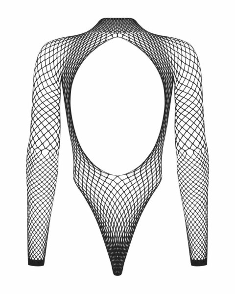 Body Damskie Siateczka Obsessive Czarne S/M/L