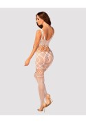 Zmysłowy Kuszący Bodystocking Biały Prezent G330 S/M/L