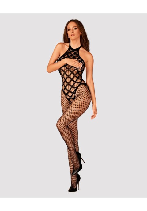 Obsessive Bodystocking siateczka G332 S/M/L czarne