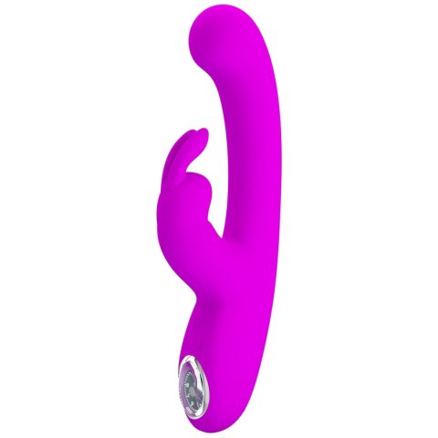 Wibrator Damski Wielofunkcyjny Króliczek - Lamar Purple, 10 vibration functions 9 speed levels