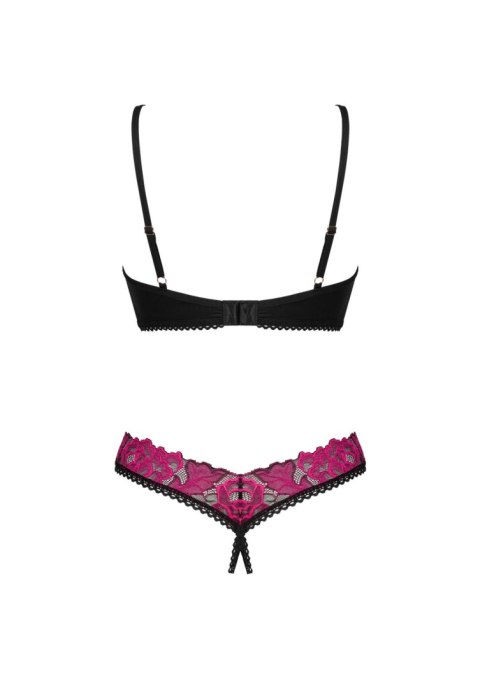 Obsessive  Rosenty komplet 2 częściowy otwarty M/L