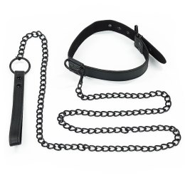 LoveToy - Boys of Toys Sp. z o.o. (dystrybutor) Bondage Fetish Black Matt Collar With Leash