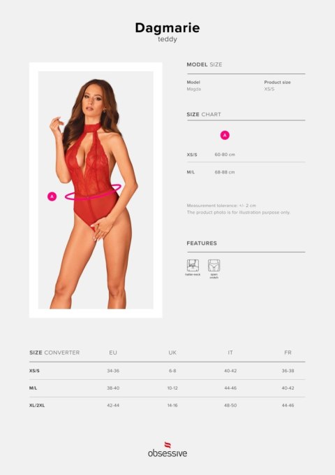 Obsessive Dagmarie body XS/S