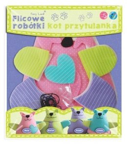 Toys Inn Robótki filcowe: Kot przytulanka - Mela
