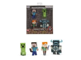 Jada Toys Jada Toys: Minecraft - Metalowa figurka 6,5 cm, 4-pak