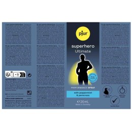 Pjur Group Luxemboyrg SA Group Luxemboyrg SA Pjur superhero Ultimate Spray, 20 ml