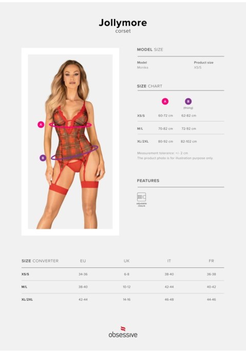 ObsessiveJollymore gorset XS/S