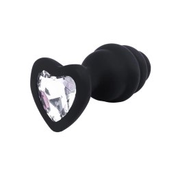 Fantasy - Boys of Toys Sp. z. o.o. (dystrybutor) BUTT PLUG Black ribbed small