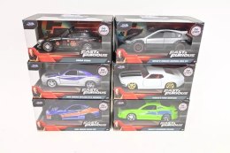 Jada Toys Jada Toys: Fast & Furious - Metal Pojazdy 6Rodz. 1:32