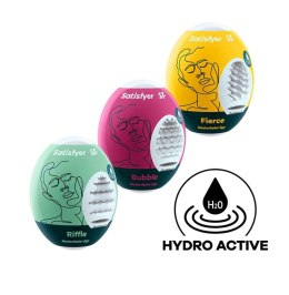 Satisfyer - Triple A Marketing GmbH Masturbator Egg 3er Set Riffle,Bubble,Fierce