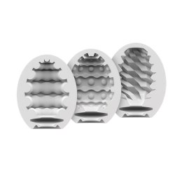 Satisfyer - Triple A Marketing GmbH Masturbator Egg 3er Set Riffle,Bubble,Fierce