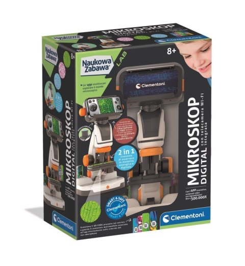 Clementoni Clementoni: Naukowa Zabawa LAB - Mikroskop Digital