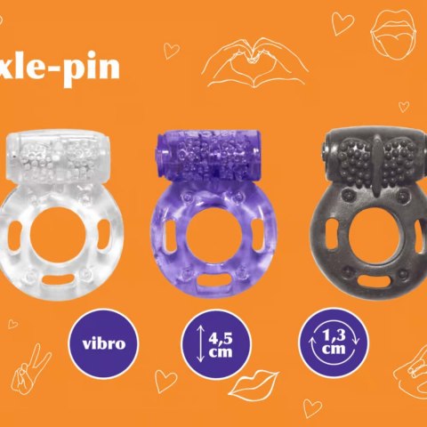 Intimate Distribution Showbox of Erection Rings Rings Axle-pin 12 pcs