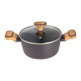 GARNEK MULTICLAD 20cm Z POKRYWĄ BERGNER BG-56036 CHARCOAL