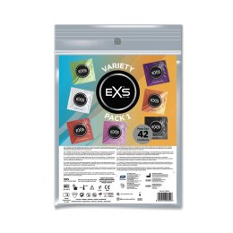 EXS PREZERWATYWY 42 SZT. EXS VARIETY PACK 1