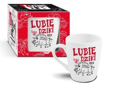 House of Mugs Kubek-Baryłka 300ml - Lubię dziki sex - I LIKE IT