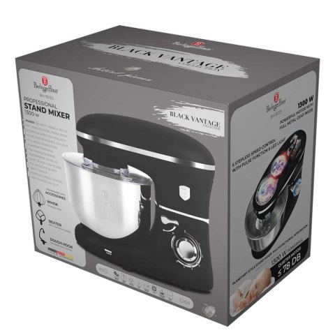 MIKSER ROBOT PLANETARNY BERLINGER HAUS BH-9512 MATTE BLACK