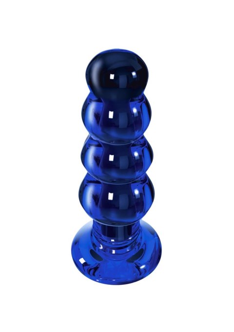 SCALA The Radiant Glass Buttplug Blue