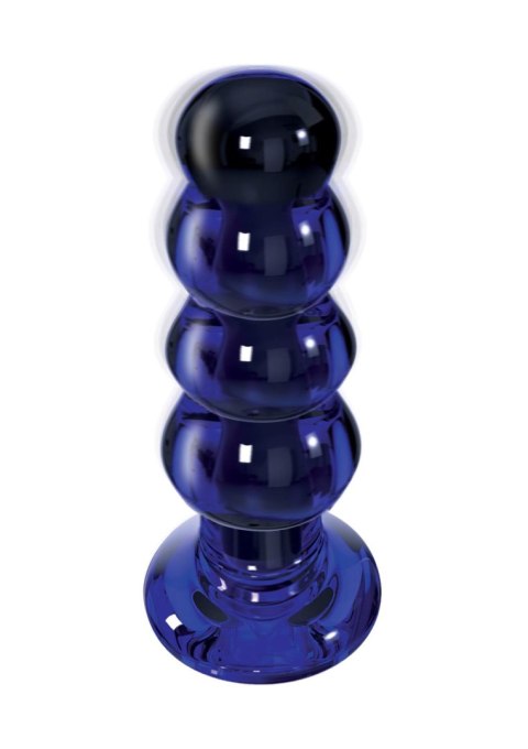 SCALA The Radiant Glass Buttplug Blue