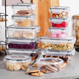 ZESTAW 12 POJEMNIKÓW NA ŻYWNOŚĆ Z POKRYWAMI I USZCZELKAMI 229158