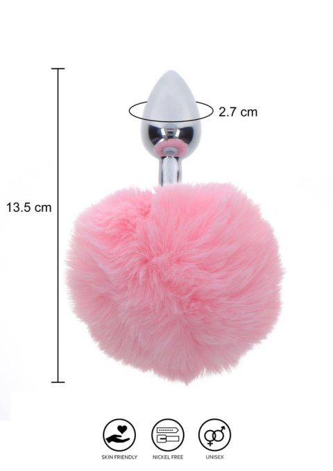SCALA Bunnytail Buttplug Pink