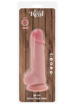 SCALA Deluxe Dual Density Thick Dildo TPE 28 cm