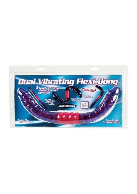 SCALA Dual Vibrating Flexi-Dong Purple