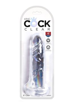 SCALA King Cock 6 Inch Cock Transparent