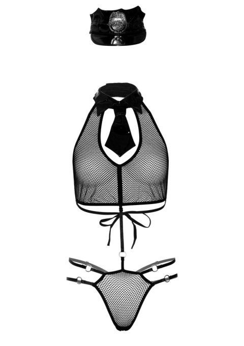 SCALA Naughty Police Roleplay Set Black