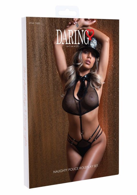 SCALA Naughty Police Roleplay Set Black