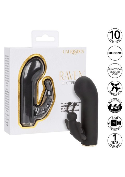 SCALA Raven Butterfly Black