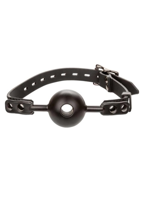SCALA Removable Rose Gag Black