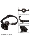SCALA Removable Rose Gag Black