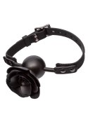 SCALA Removable Rose Gag Black
