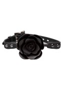 SCALA Removable Rose Gag Black