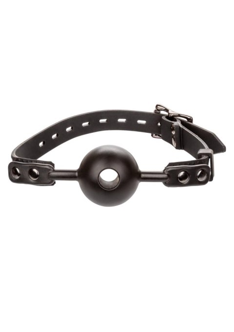 SCALA Removable Rose Gag Black