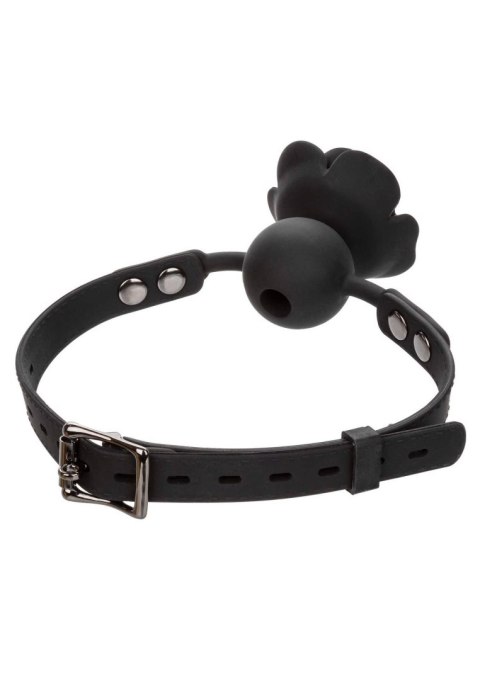 SCALA Removable Rose Gag Black