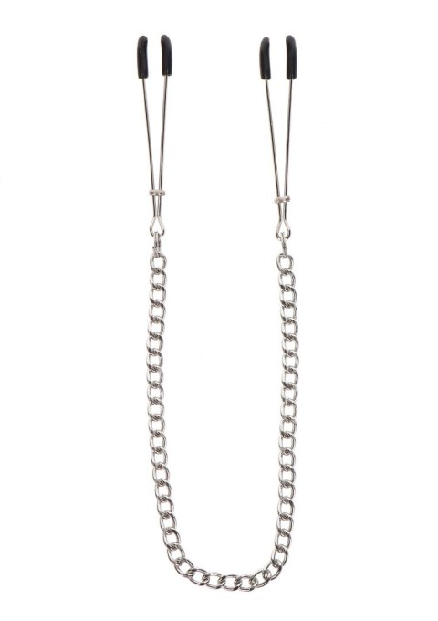SCALA Tweezers With Chain Silver